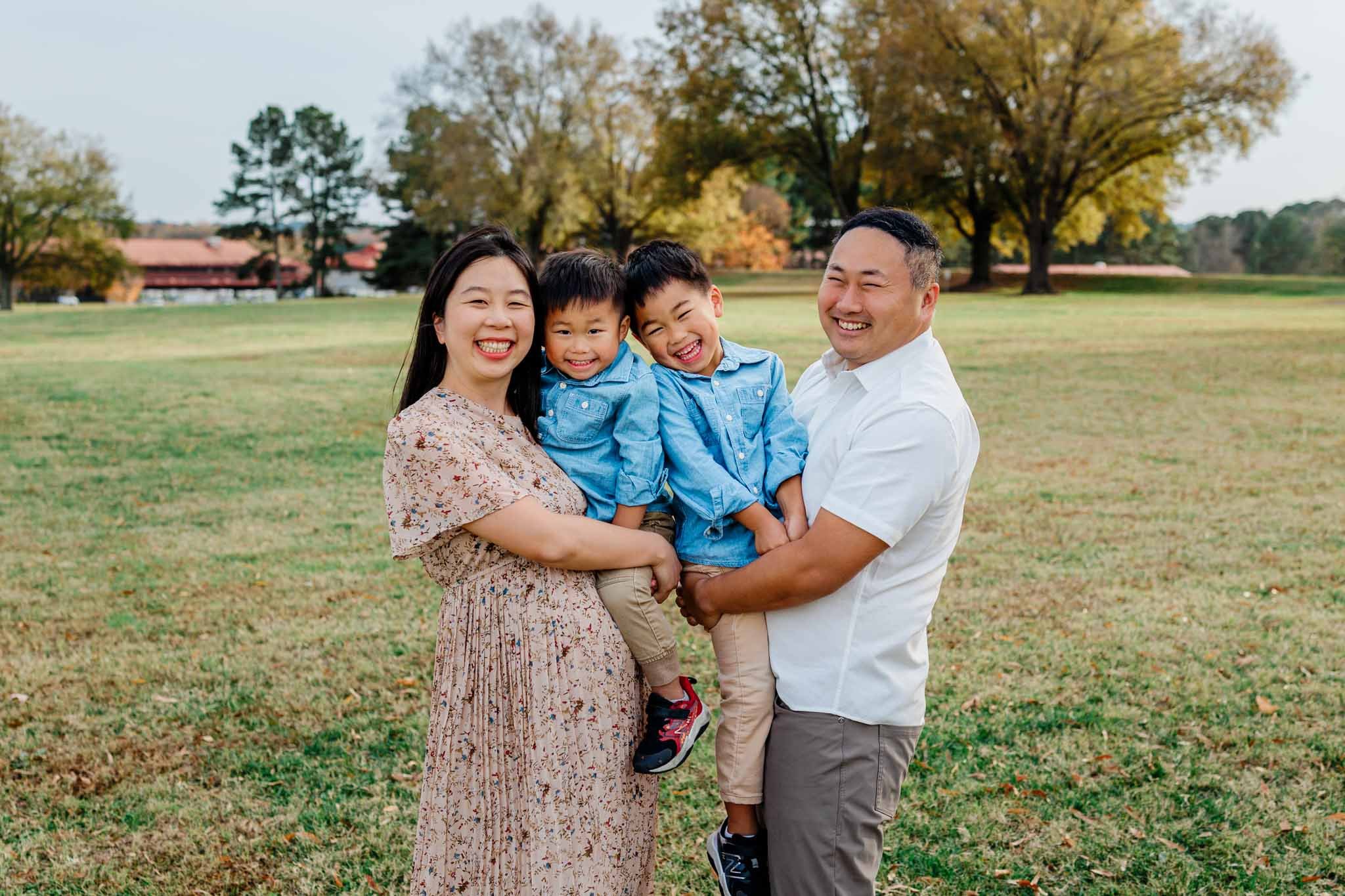 A Fun Fall Mini at Dix Park | Raleigh Family Photographer