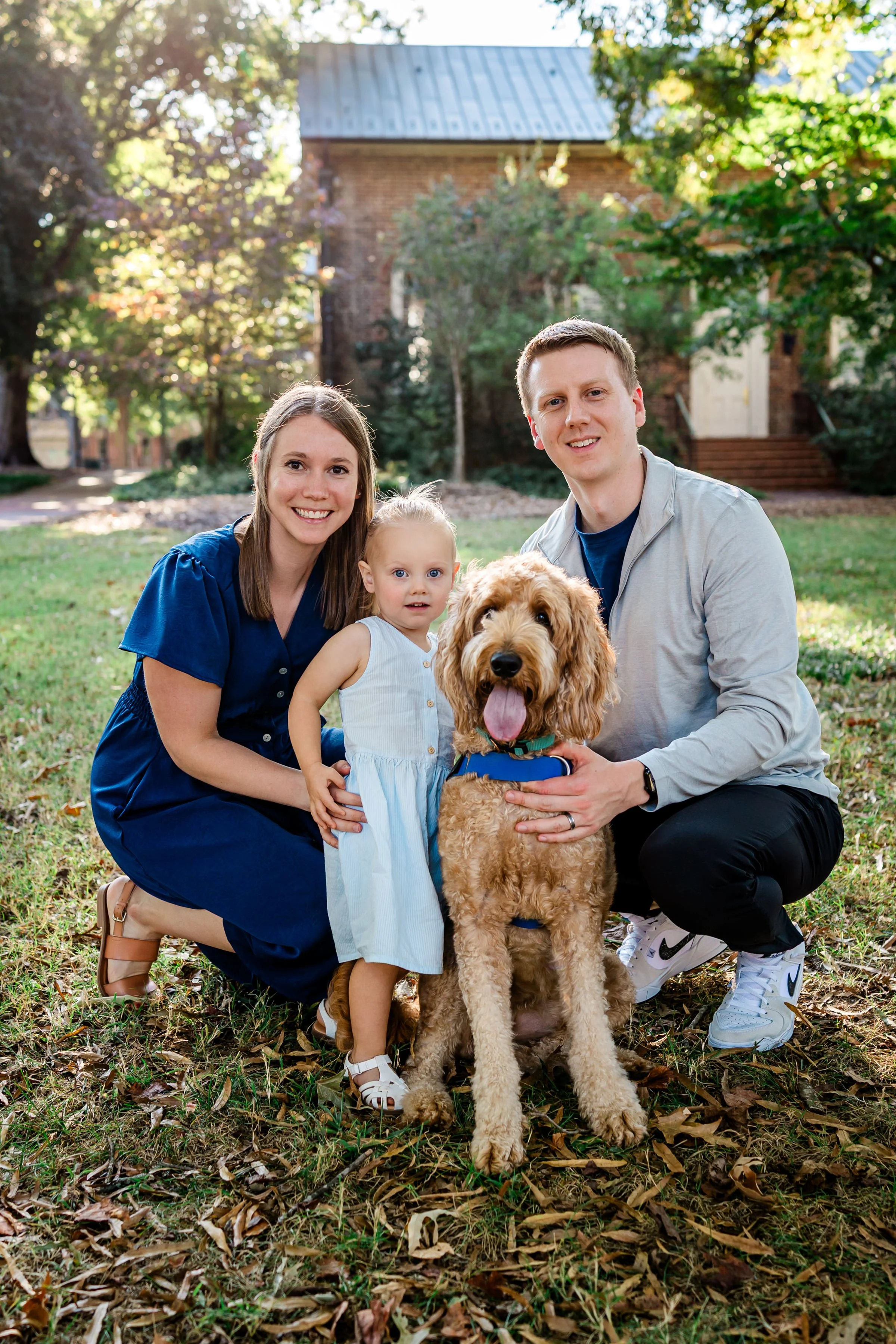 A Fun Fall Mini Session at UNC | Chapel Hill Family Photographer