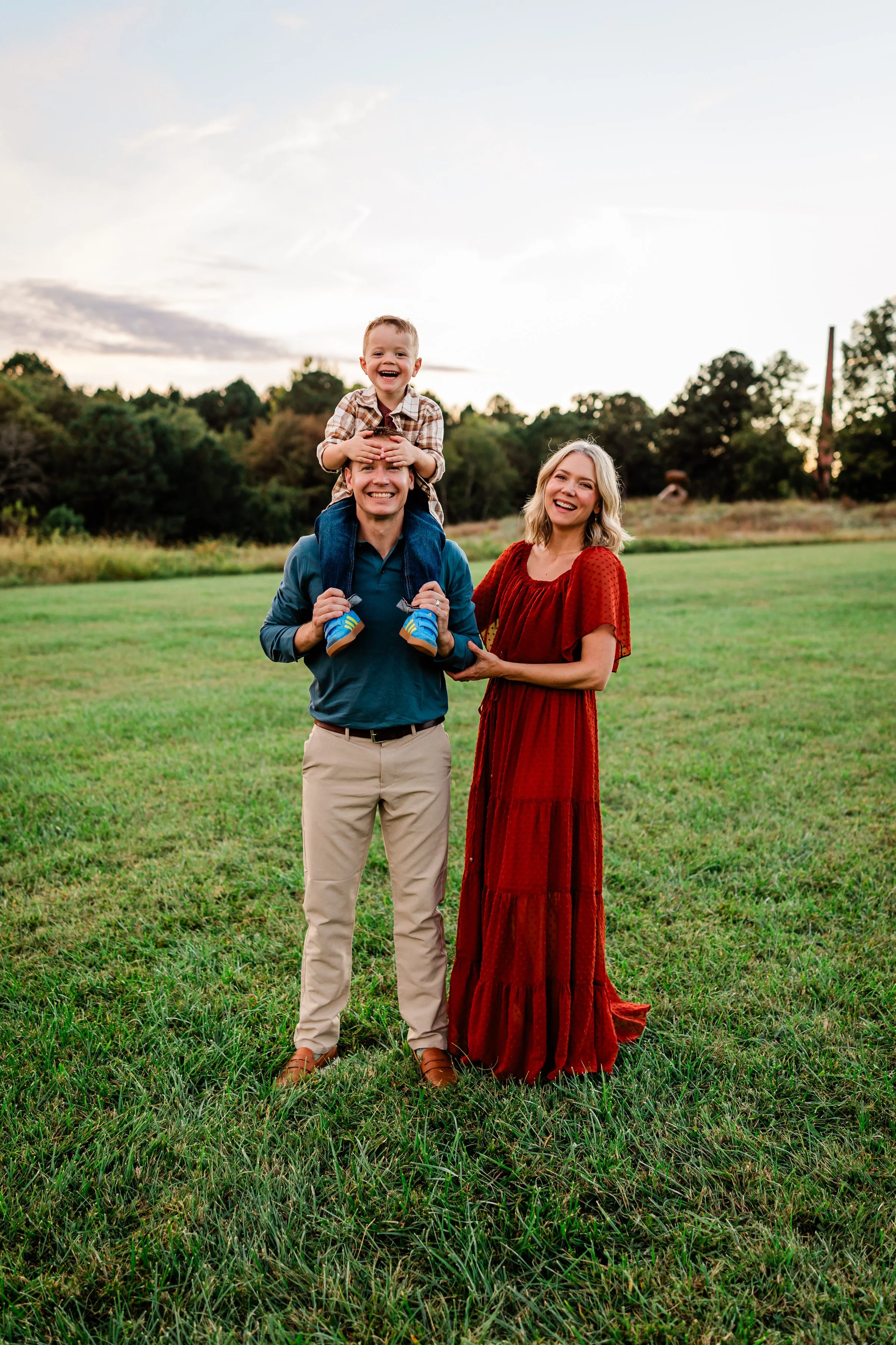 A Warm Fall Family Session at the NCMA | Raleigh Family Photographer