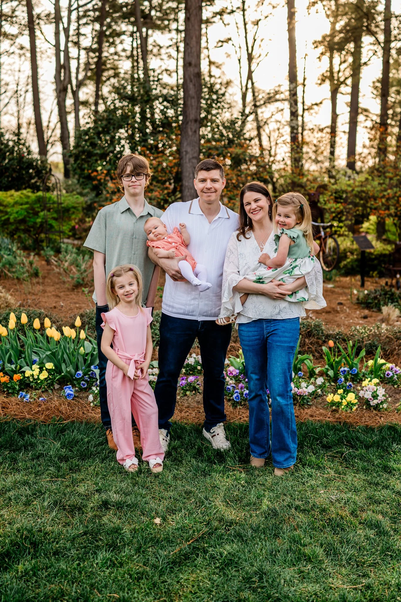 A Sweet Milestone Session at WRAL Azalea Garden | Raleigh Family Photographer