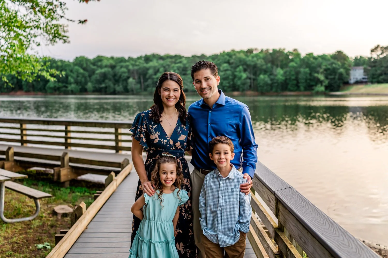 A Beautiful Spring Family Session at Bond Park | Cary Family Photographer