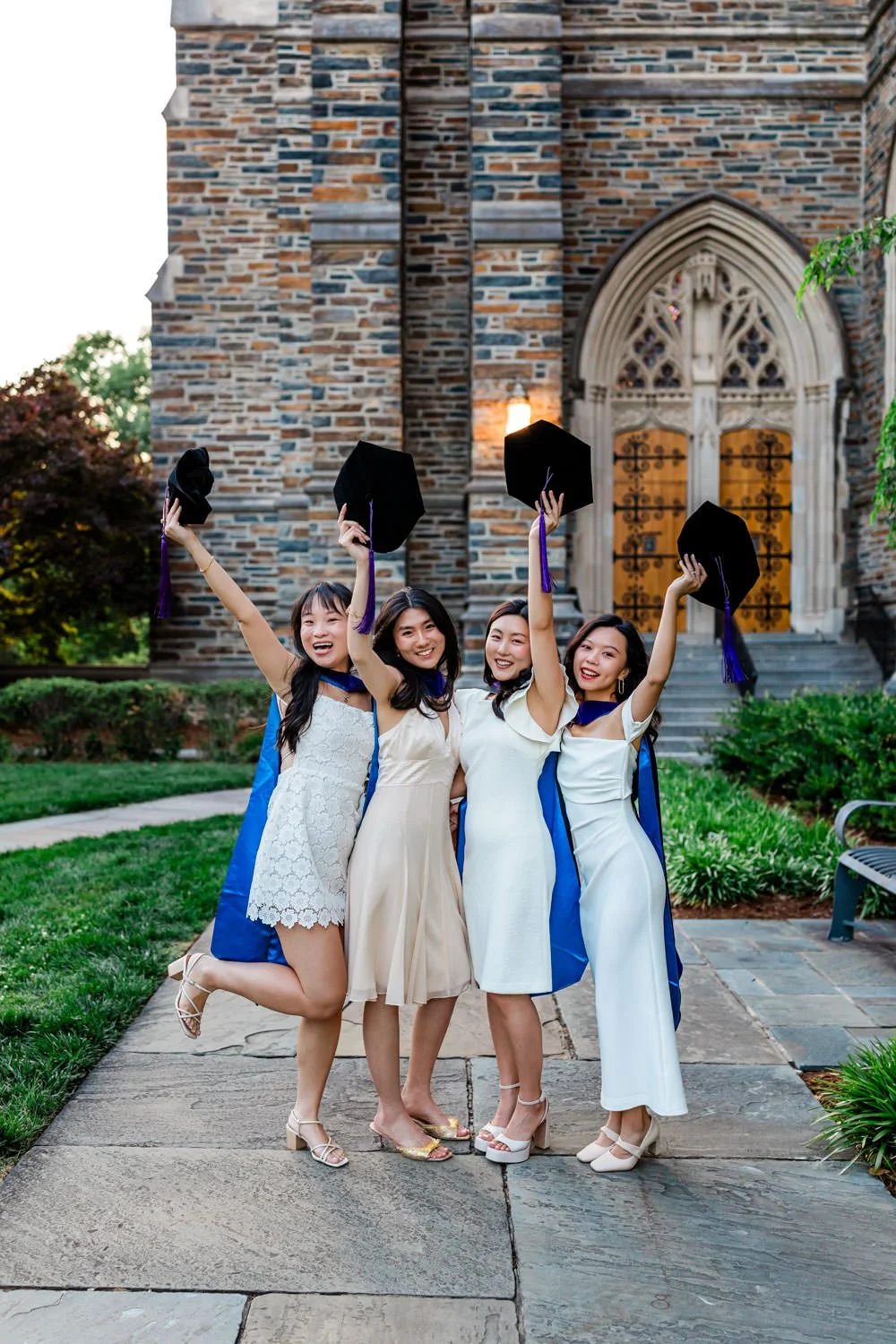 Cherishing Friendship and Memories | Duke Law Graduation Photographer