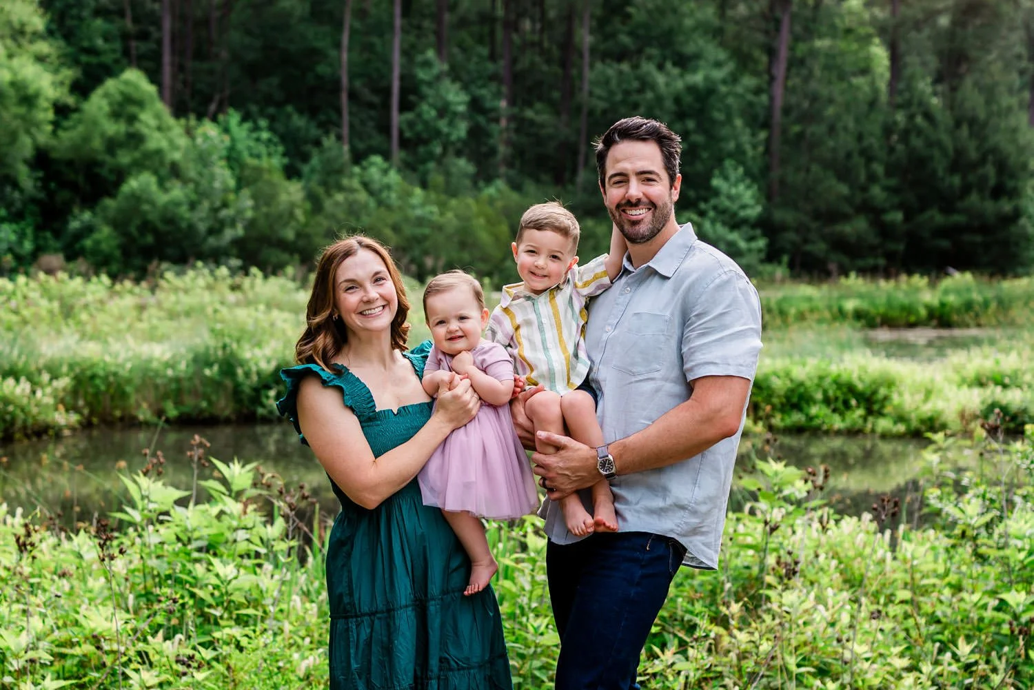 A Beautiful Spring Session at Apex Nature Park | Apex Family Photographer