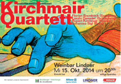 Kirchmair Quartett beim Jazzkaffee Schwaz