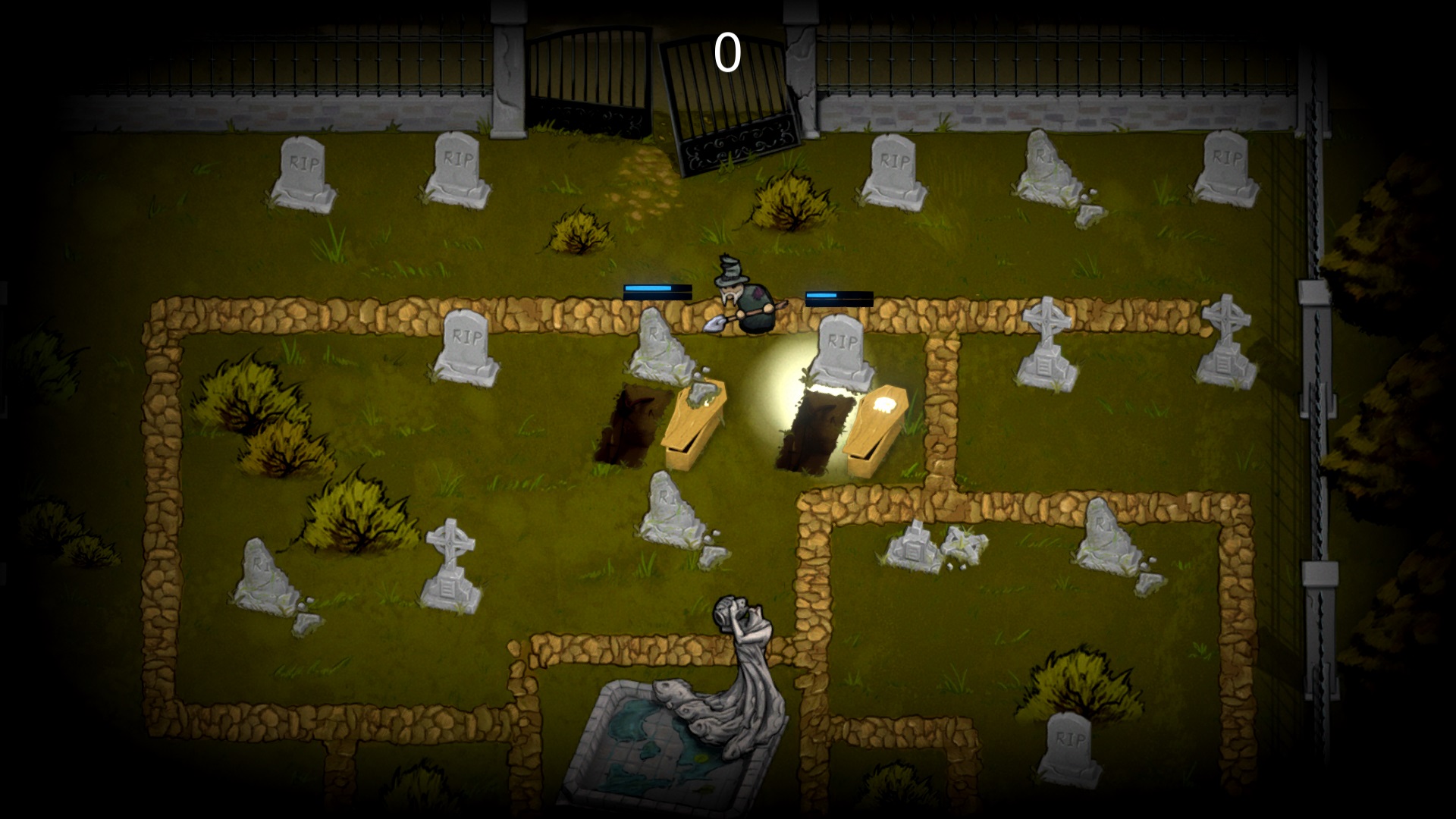 Grave digger - gameplay