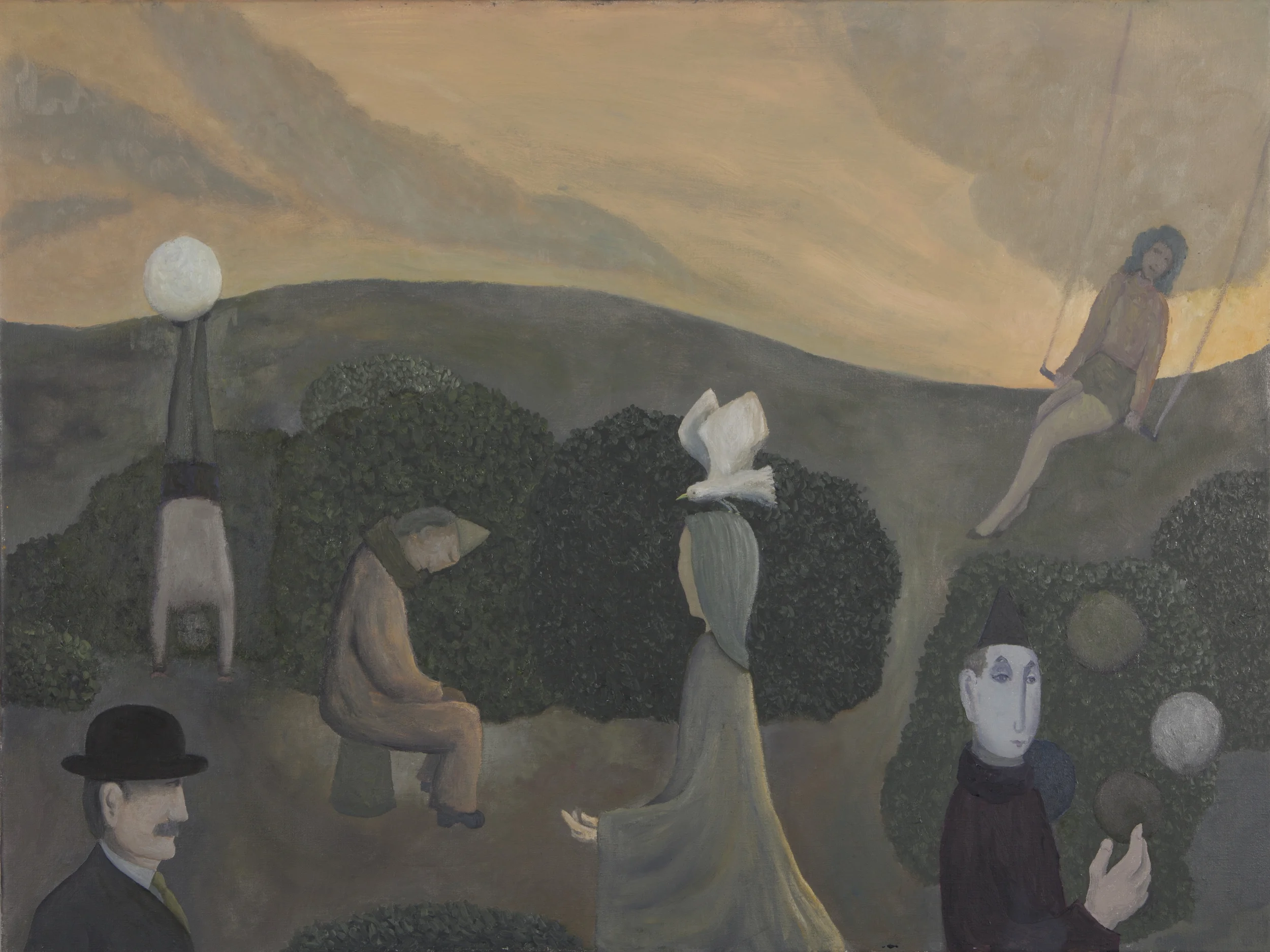  The Circus - Oil on Canvas - 22 X 15 inches 