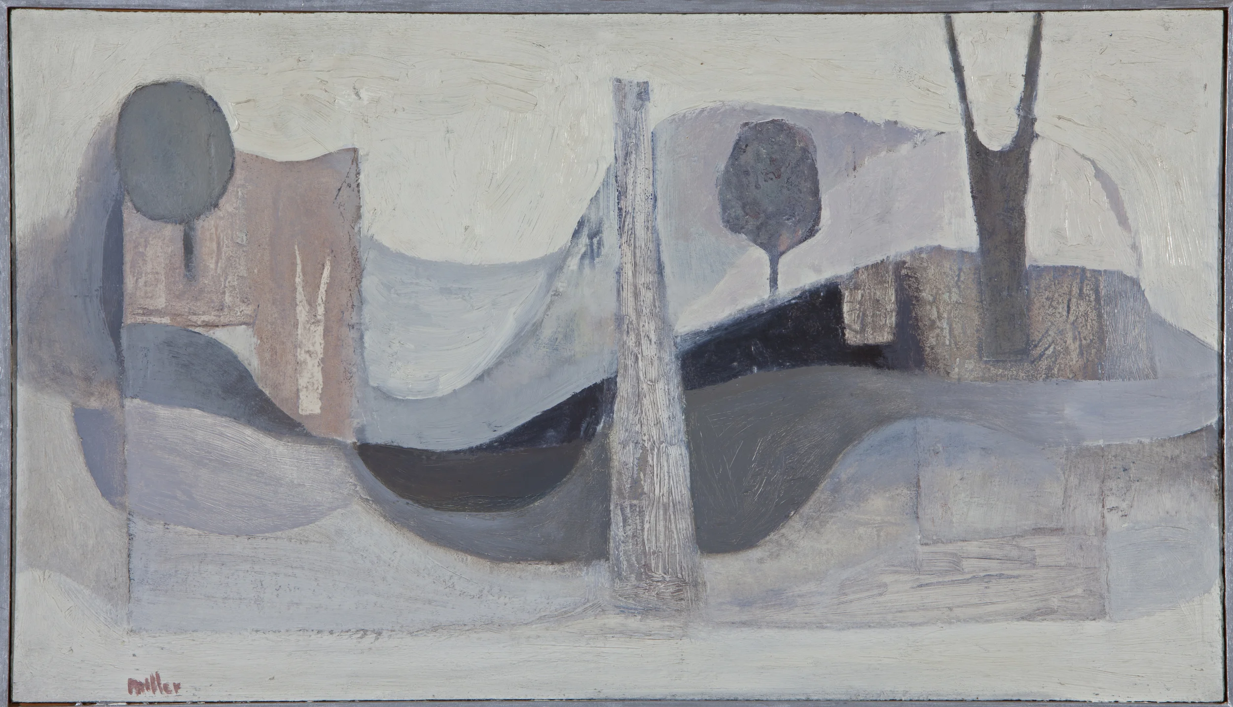  Landscape - 1971 - Oil on Board - 18 X 13 inches 