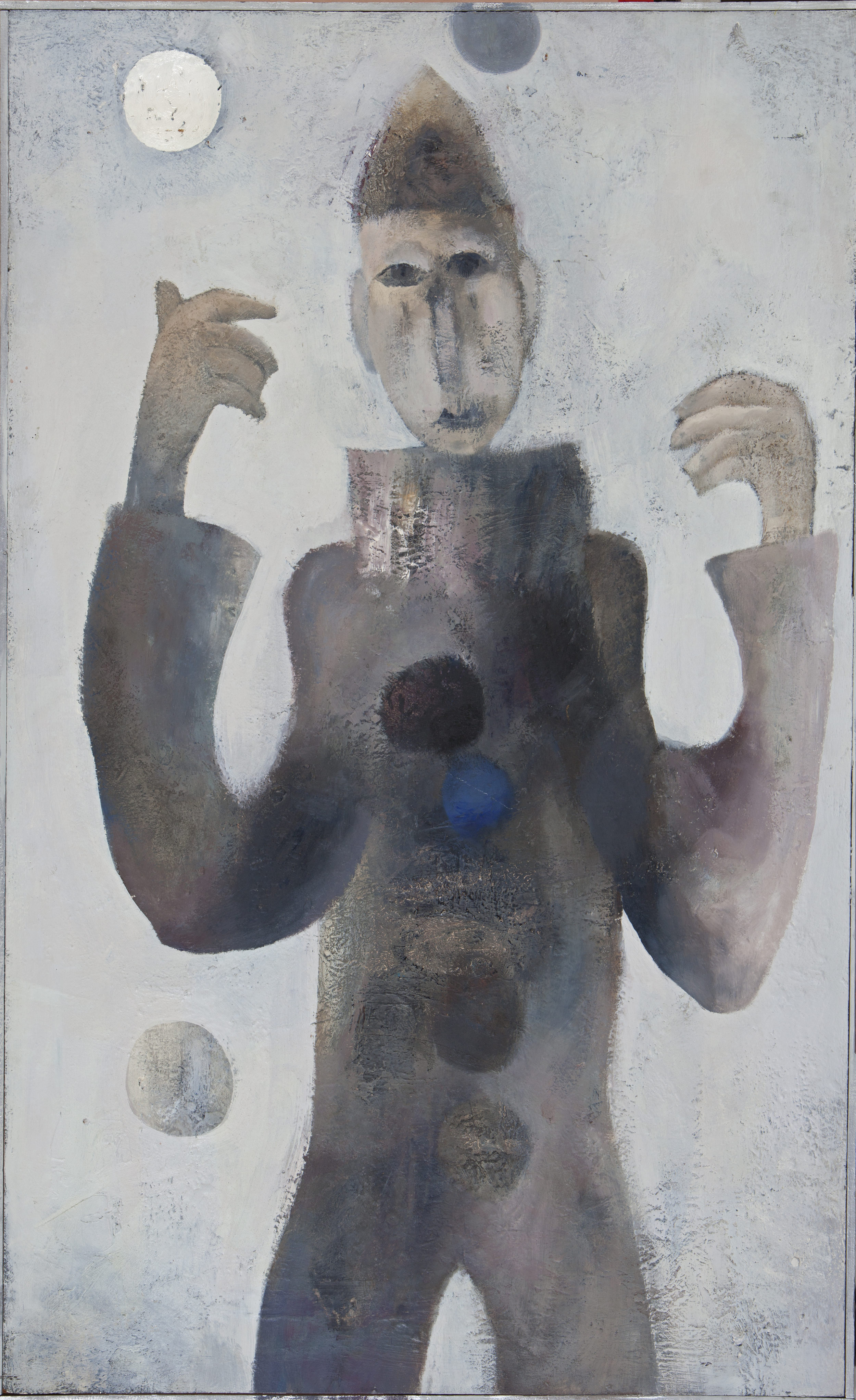  The Juggler - 1972 - Oil on Canvas - 45 x 30 inches 