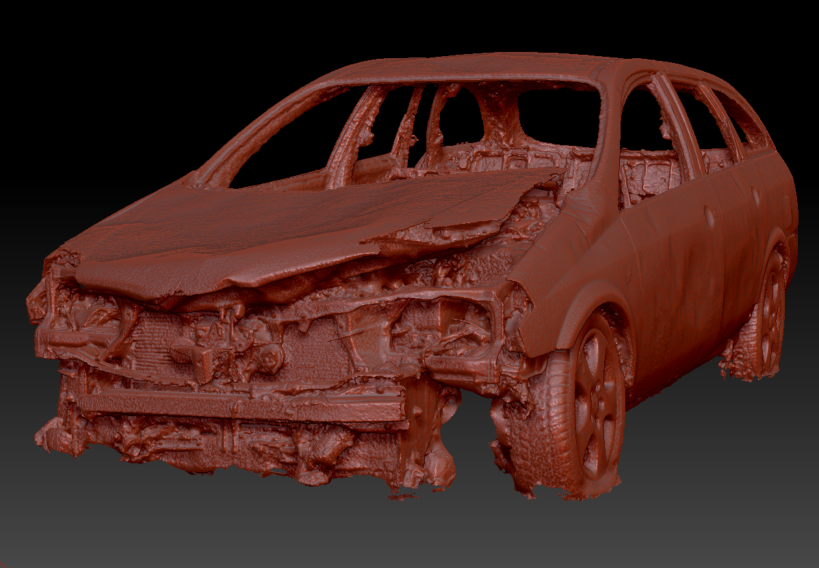 High Res Mesh in Zbrush