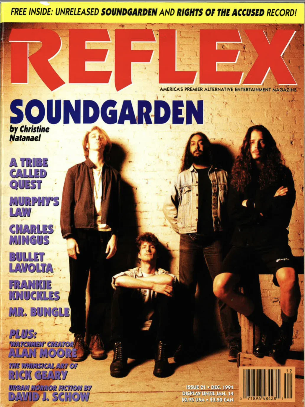 TBT: Soundgarden On The Cover Of Reflex Magazine December 1991