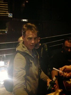 Matt signing autographs after our Soundgarden show | Austin 2013