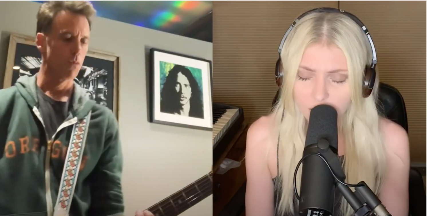Matt Cameron & Taylor Momsen cover Soundgarden's "Halfway There"