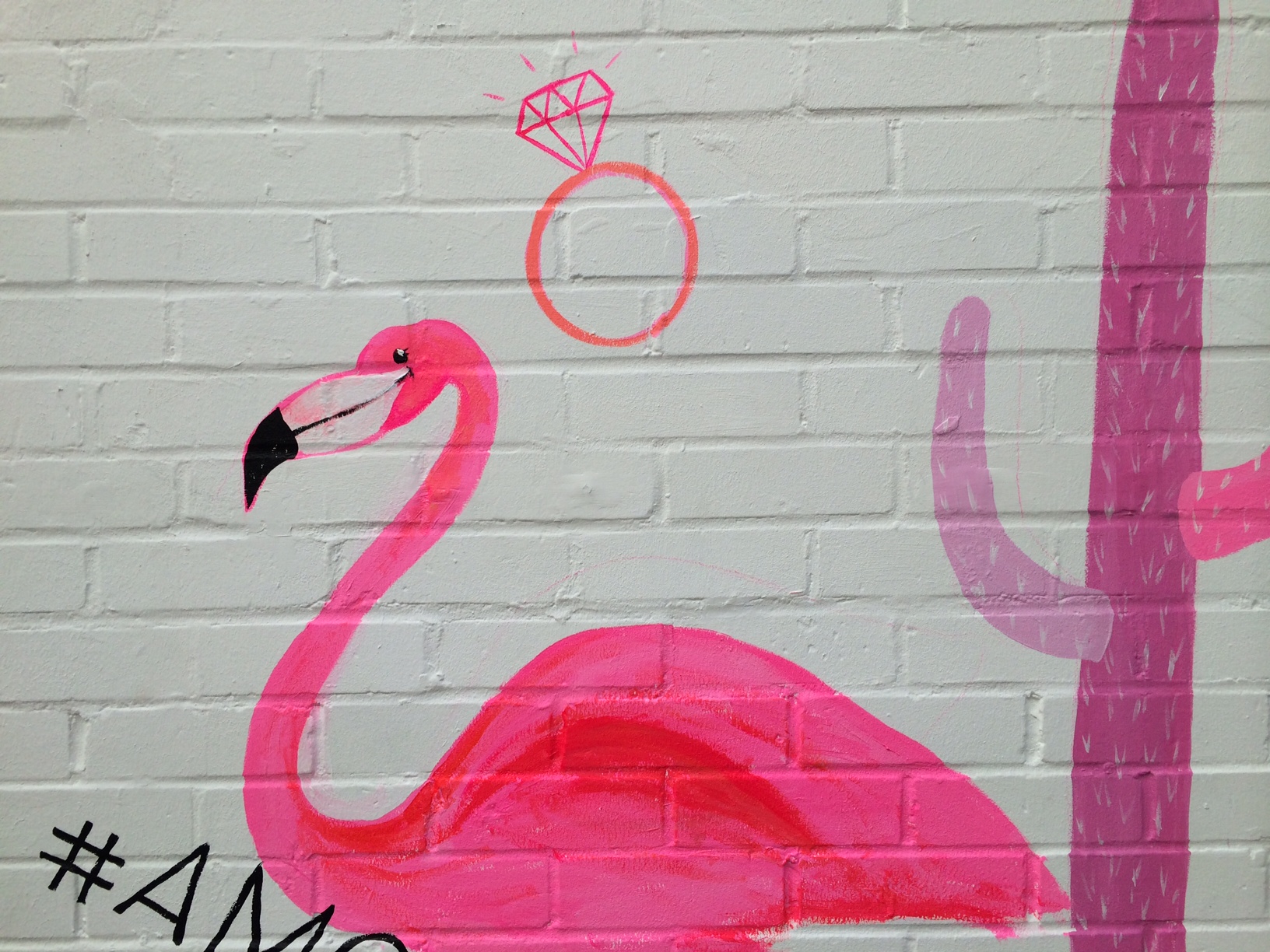 Lamplighter London Calligraphy Mural