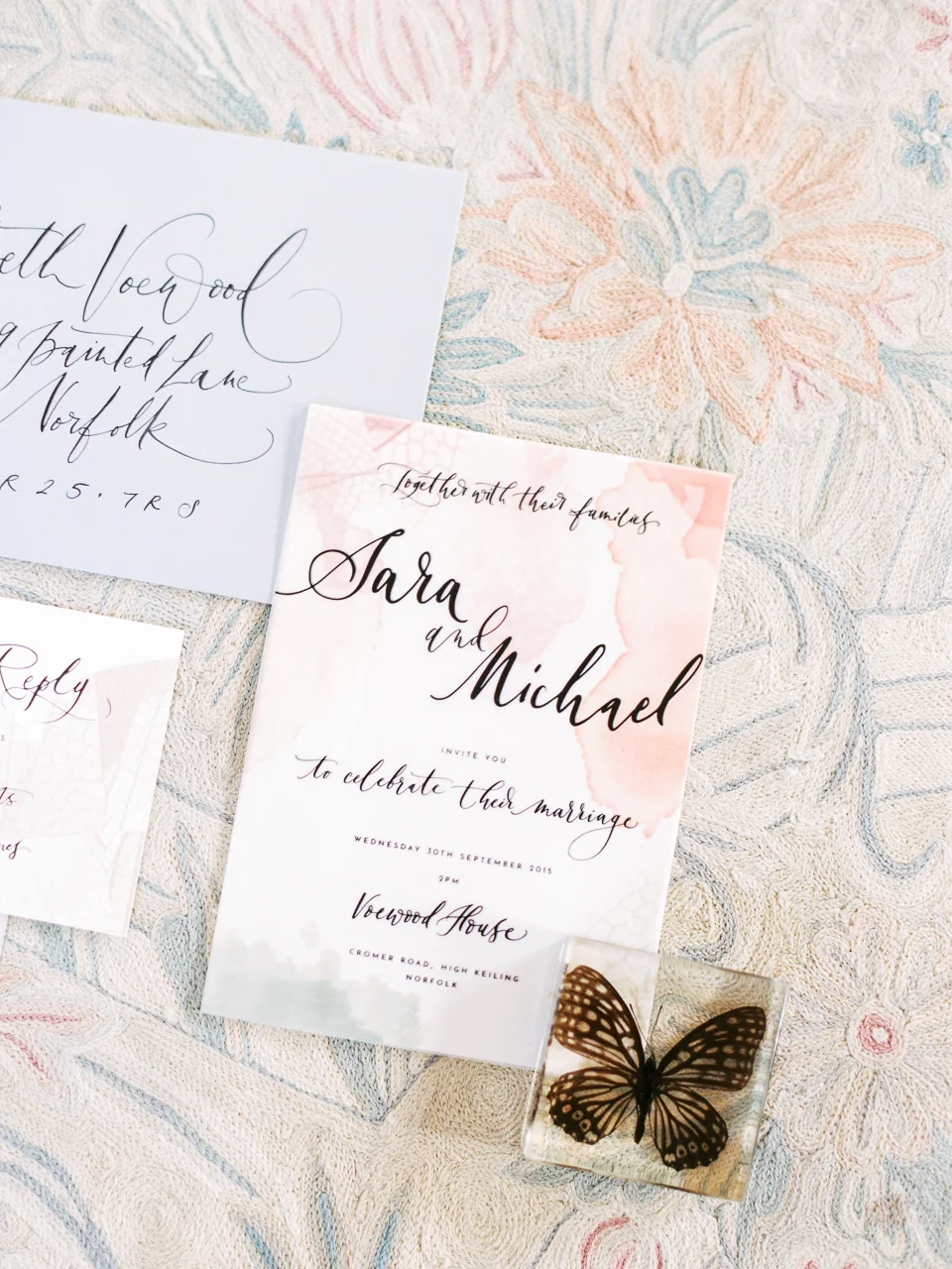 Photography by Marion Heurteboust. Styled by Knot and Pop. Calligraphy by Lamplighter London.