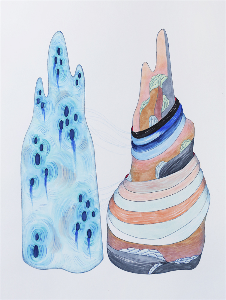   untitled III - ink and pencil on paper  