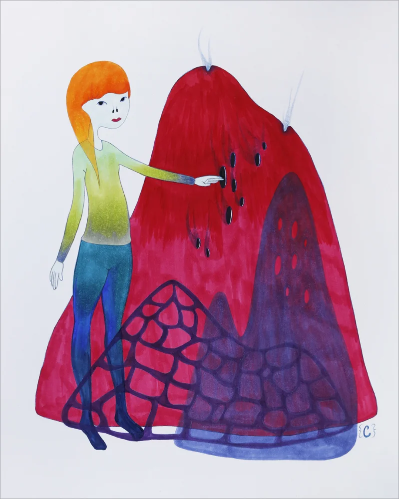   untitled II - ink and pencil on paper  