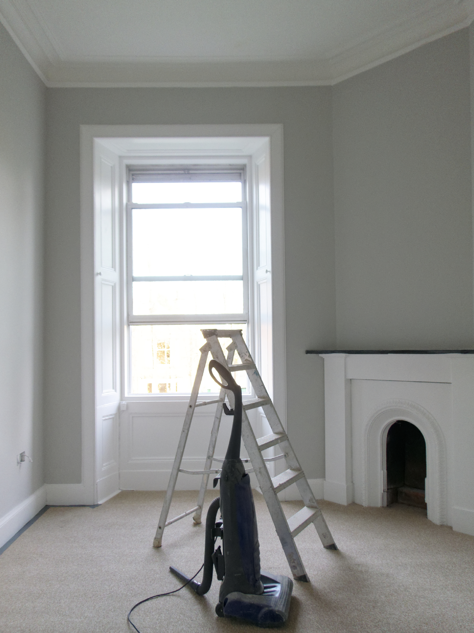 One of the two little bedrooms.