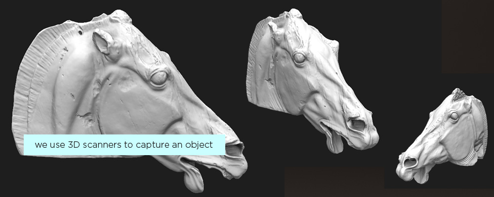 Miniature made from a 3D scan of a museum artifact
