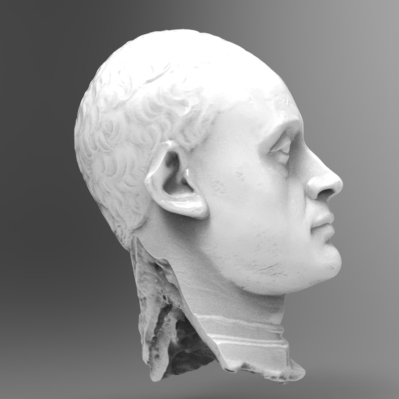 Sculpture 3D scan demo download