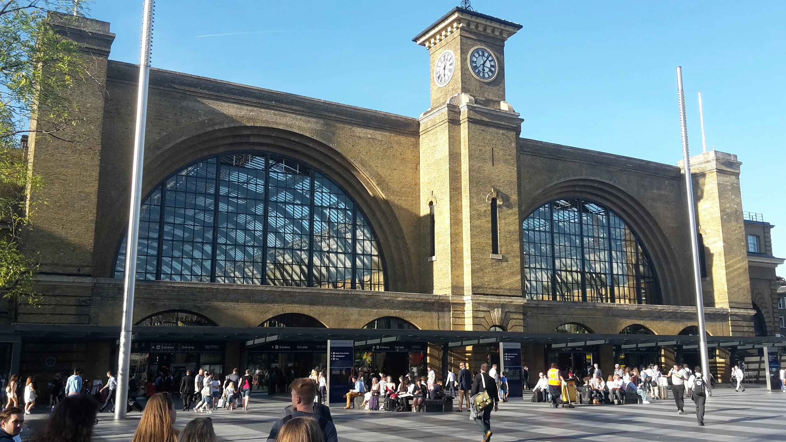 Kings Cross St Pancras Station (photo by Alexander Rose).