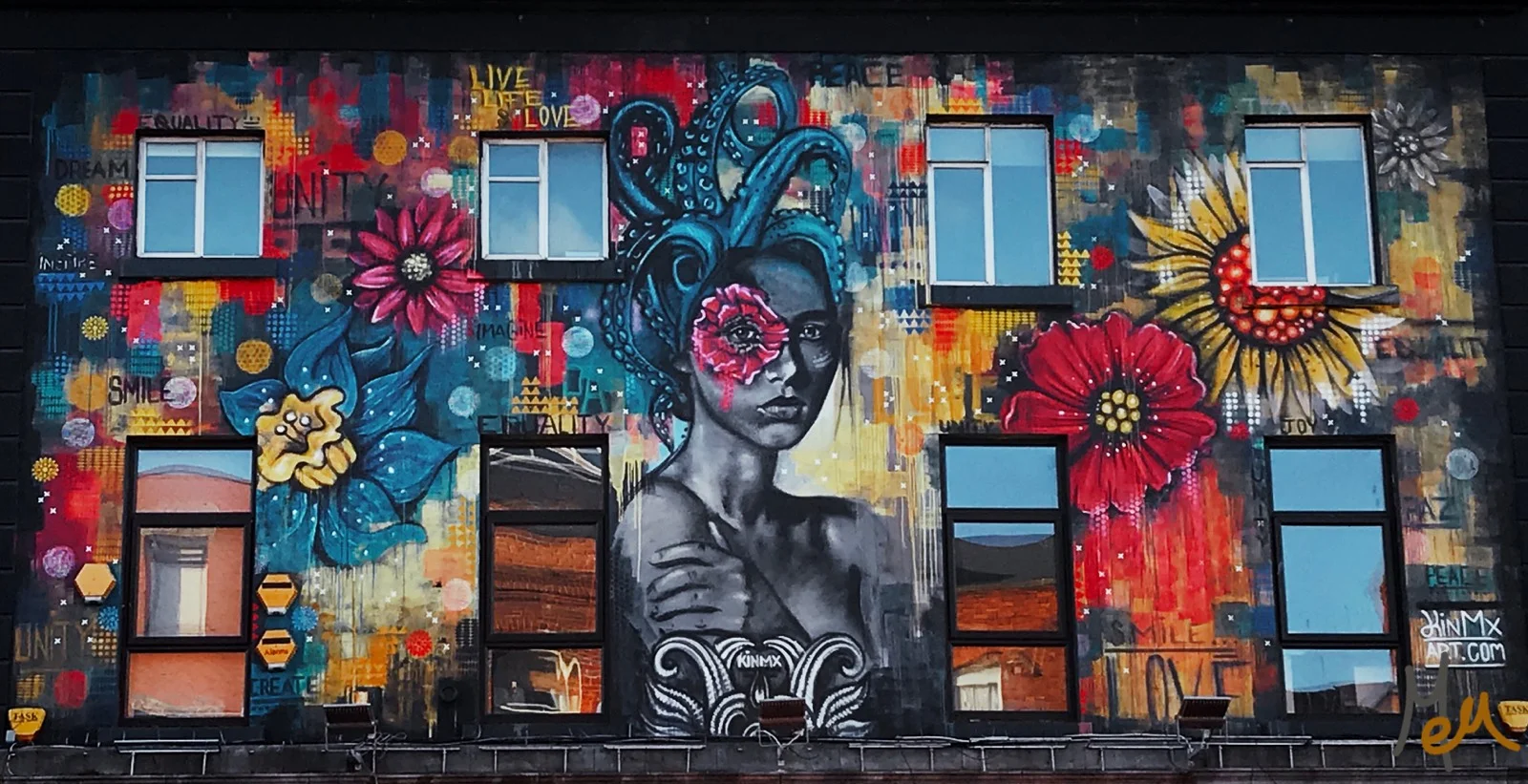Street art in Dublin.