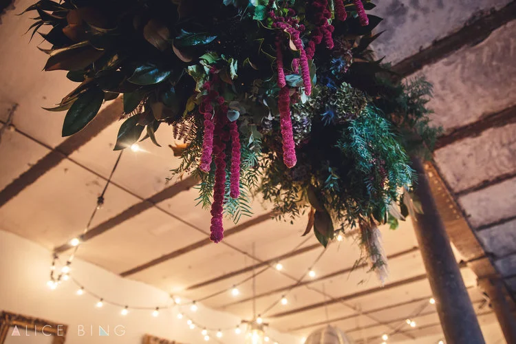Hanging Foliage Installation
