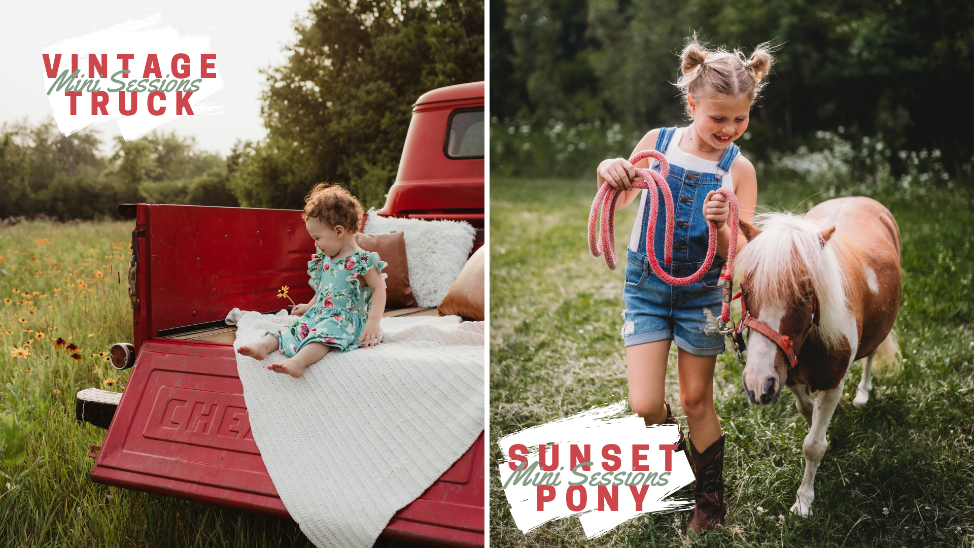 Pony + Vintage Truck Mini Session