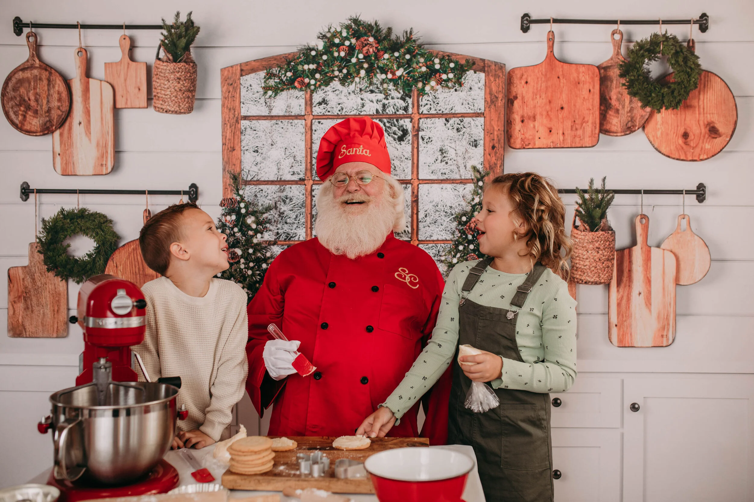 Cookies with Santa Mini Session