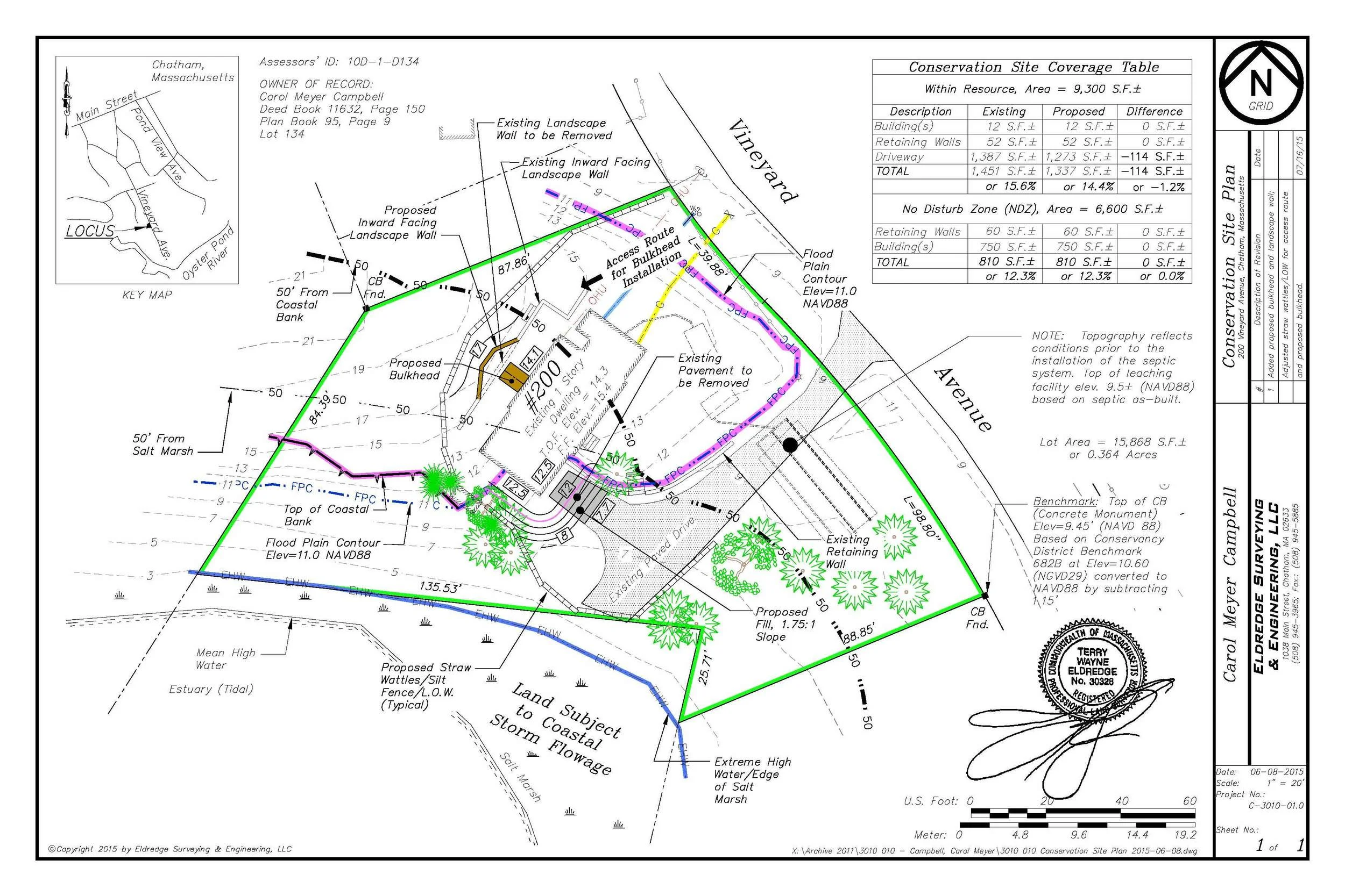 2015 - Campbell - The application was to add fill to remove a dwelling from a flood plain. &nbsp;A Conditional Letter of Map Revision based on Fill was obtained. &nbsp;When the project is complete, a Letter of Map Revision based on Fill will be obta…