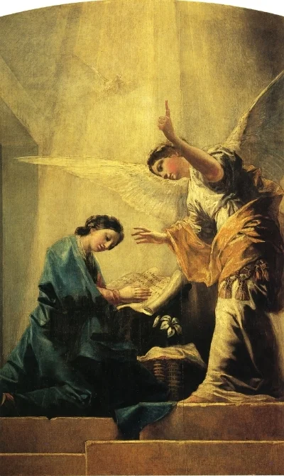 The Annunciation by Francisco Goya