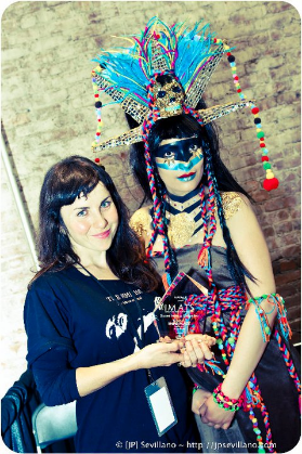 International Makeup artist Tradeshow, New York 2011.