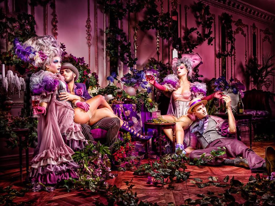 'High Tea" - Designed by James Browne Presents/ Photo by Daniel Linnet/ Makeup by Mariel McClorey