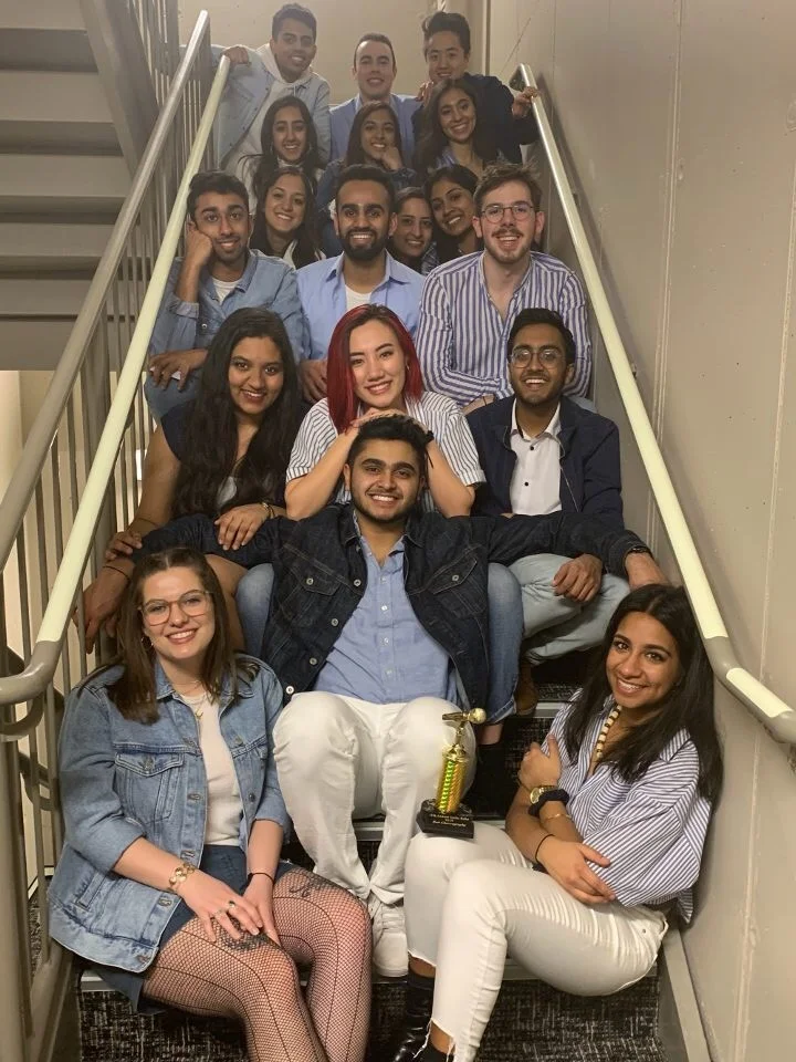 Our annual “stair” pic at Gathe Raho :D