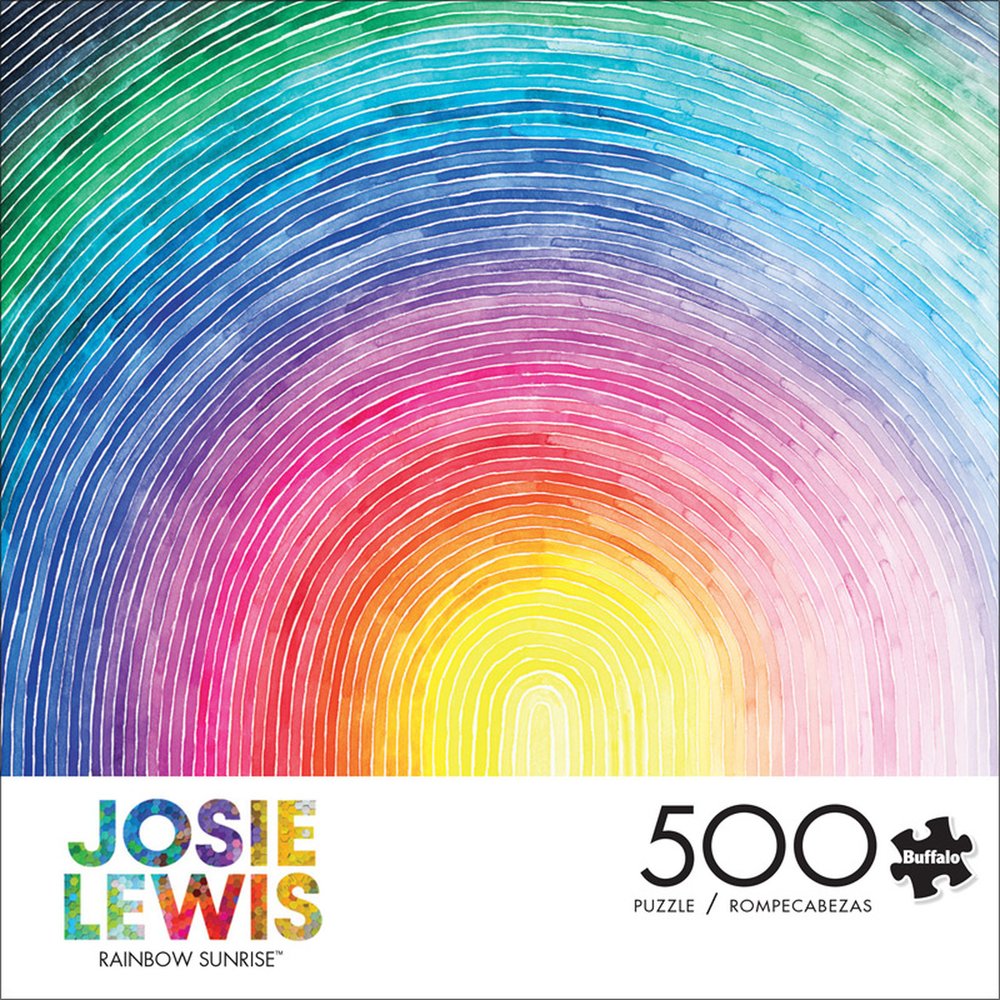 Sunrise Rainbow Collector's Edition Puzzle (500pc) — Josie Lewis