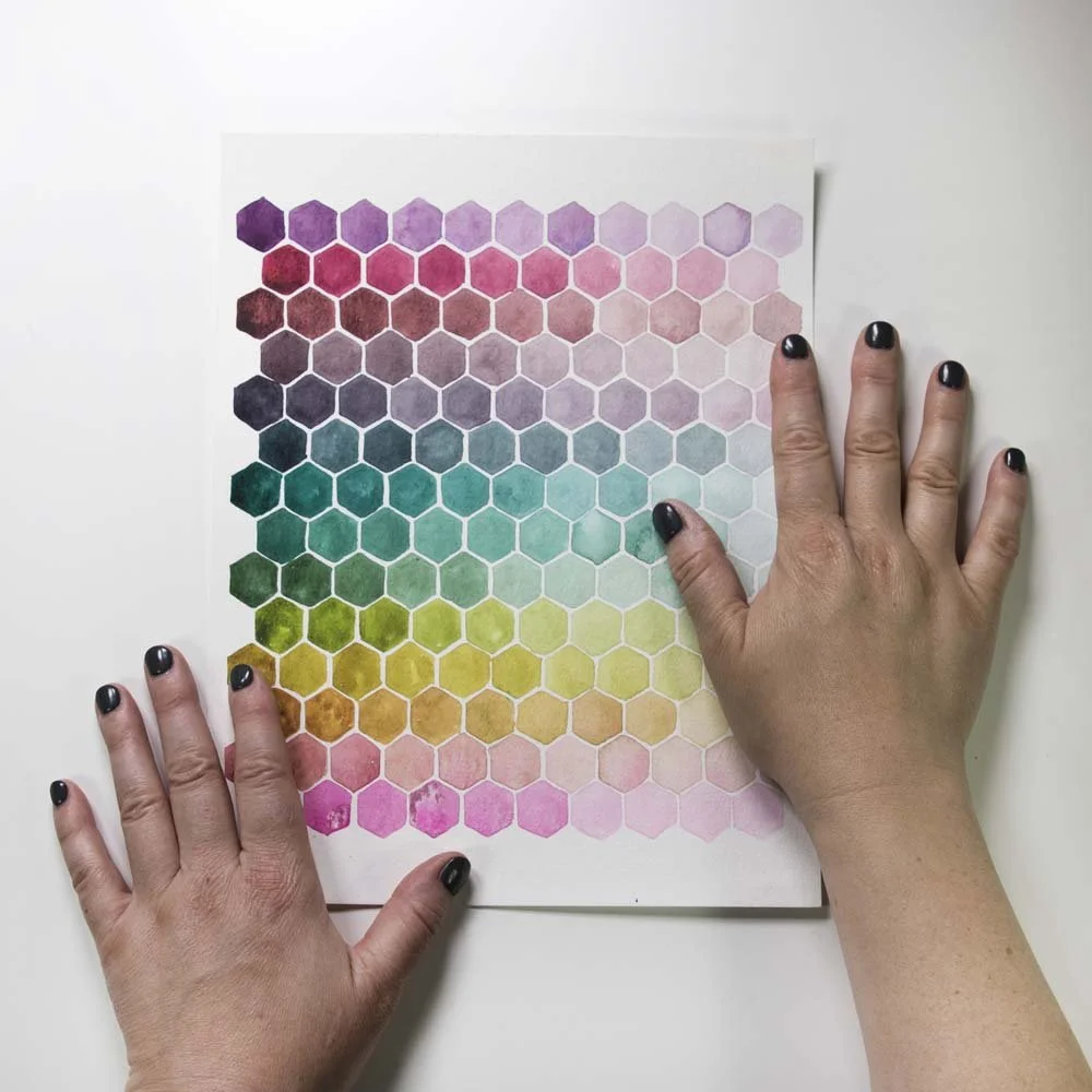 FREE Watercolor Templates — Josie Lewis