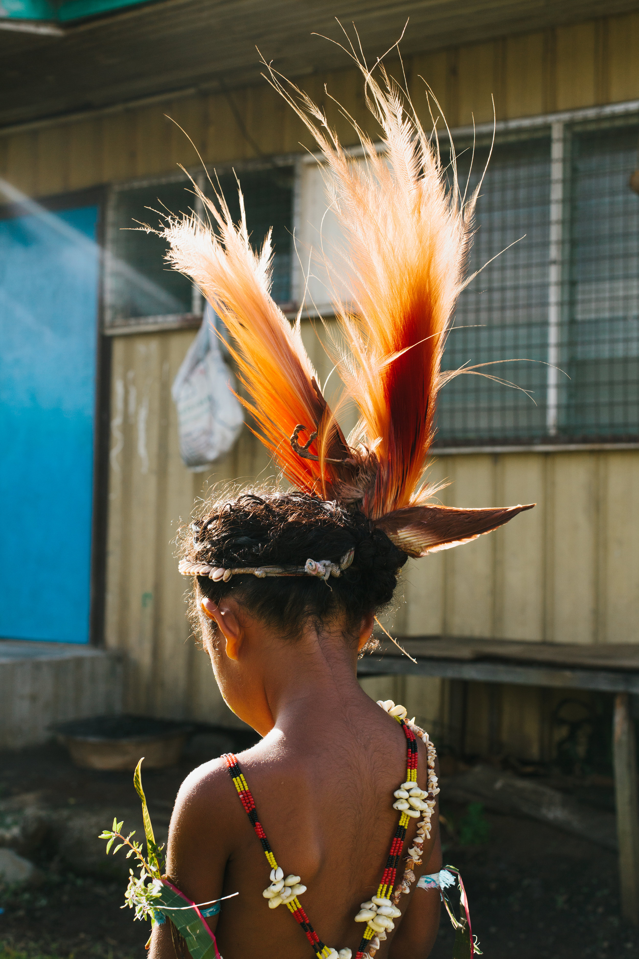  Angelica Asimba-Baruga With Raggiana Bird-of-paradise Headdress 