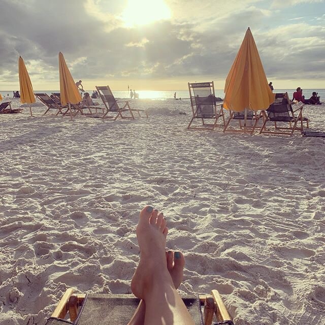 Good vibes only #clearwaterbeach #grateful ☀️
