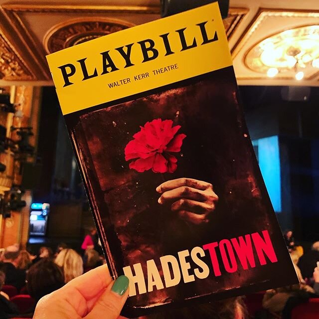 Last night in NYC! Got to see one last show. 🌹