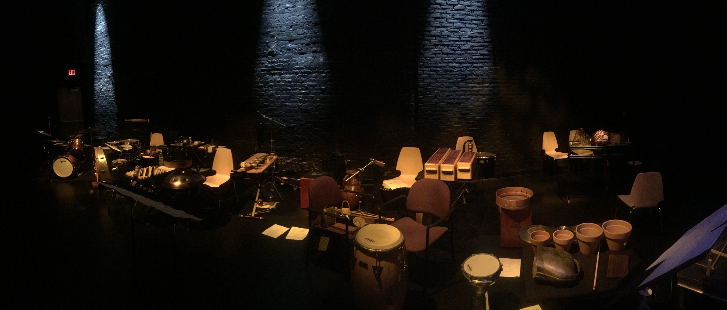 Vasanta Percussion Quartet: Eric Hollenbeck, Shilo Stroman, Jeremy Maytum, Leo Canale