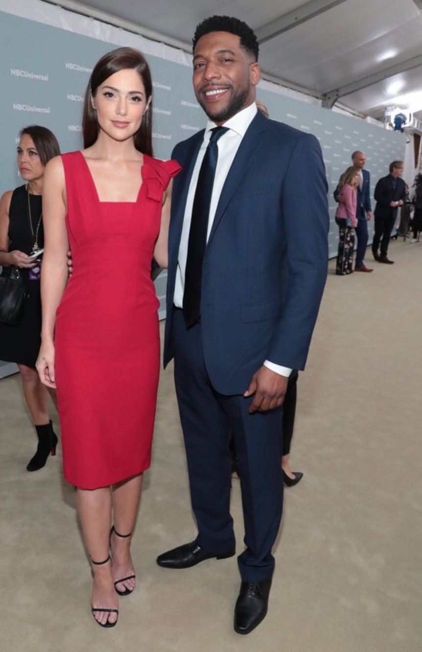 Janet Montgomery & Jocko Sims NBC Upfronts