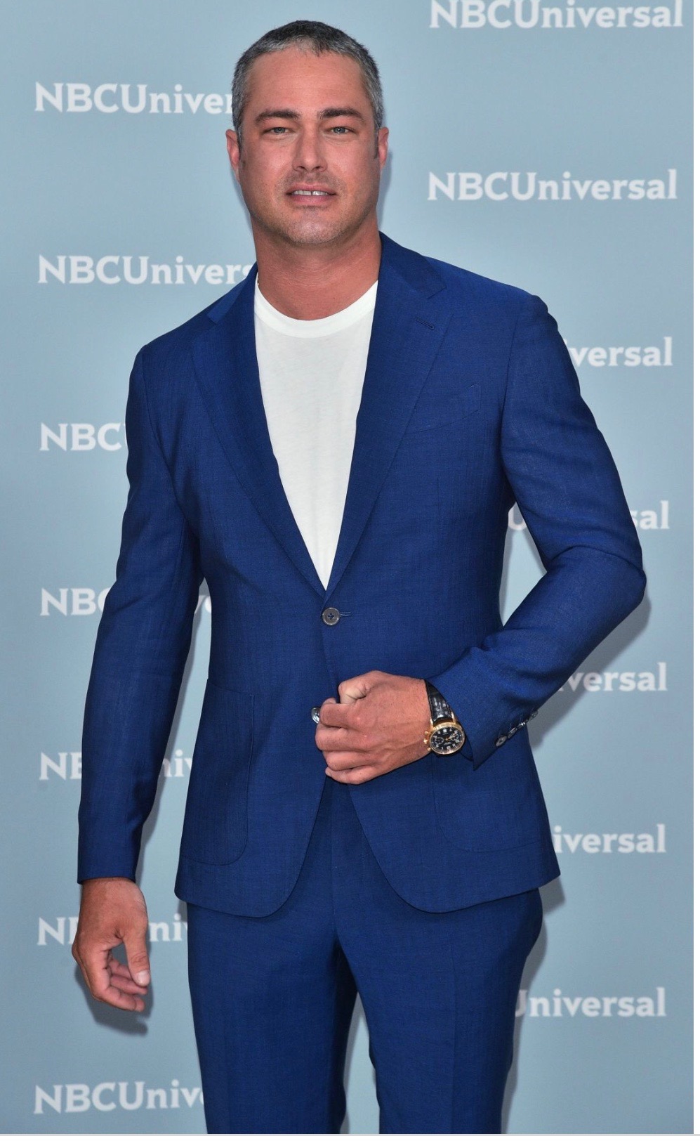 Taylor Kinney NBC Upfronts