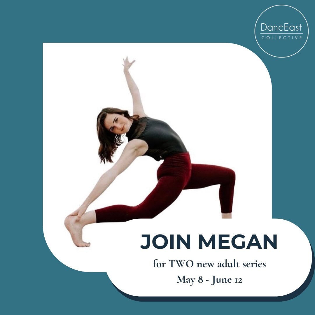 Join @meglizbar for TWO new adult series beginning in May: Movement Exploration and Contemporary Technique!

Both classes are great for adult dancers of all skill levels and backgrounds. Join us for one or both! 

Classes will be held on Wednesdays f