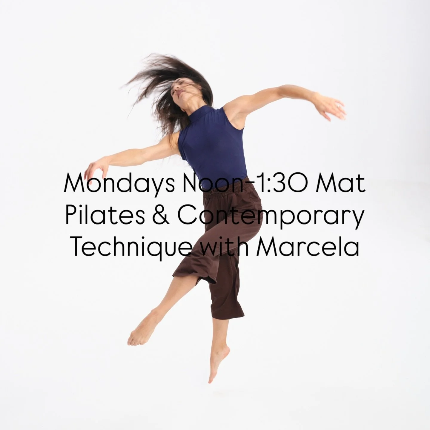 Magnificent Mondays for adults at @danceast ! Starting Jan 12: Mat Pilates &amp; Contemporary Technique with @vmarceladela at Noon (for more advanced movers, pay what you can) THEN Modern with @shackledfeetdance at 7:10 pm (for all levels, $15). Regi
