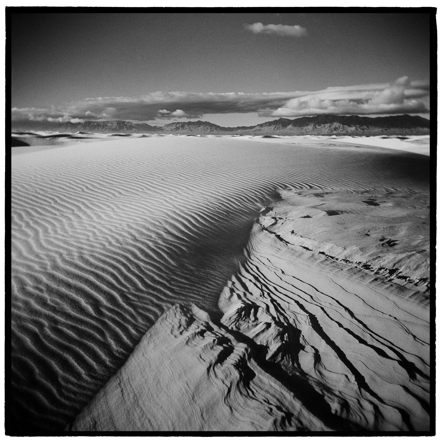 Gypsum Sands, White Sands National Monument, New Mexico