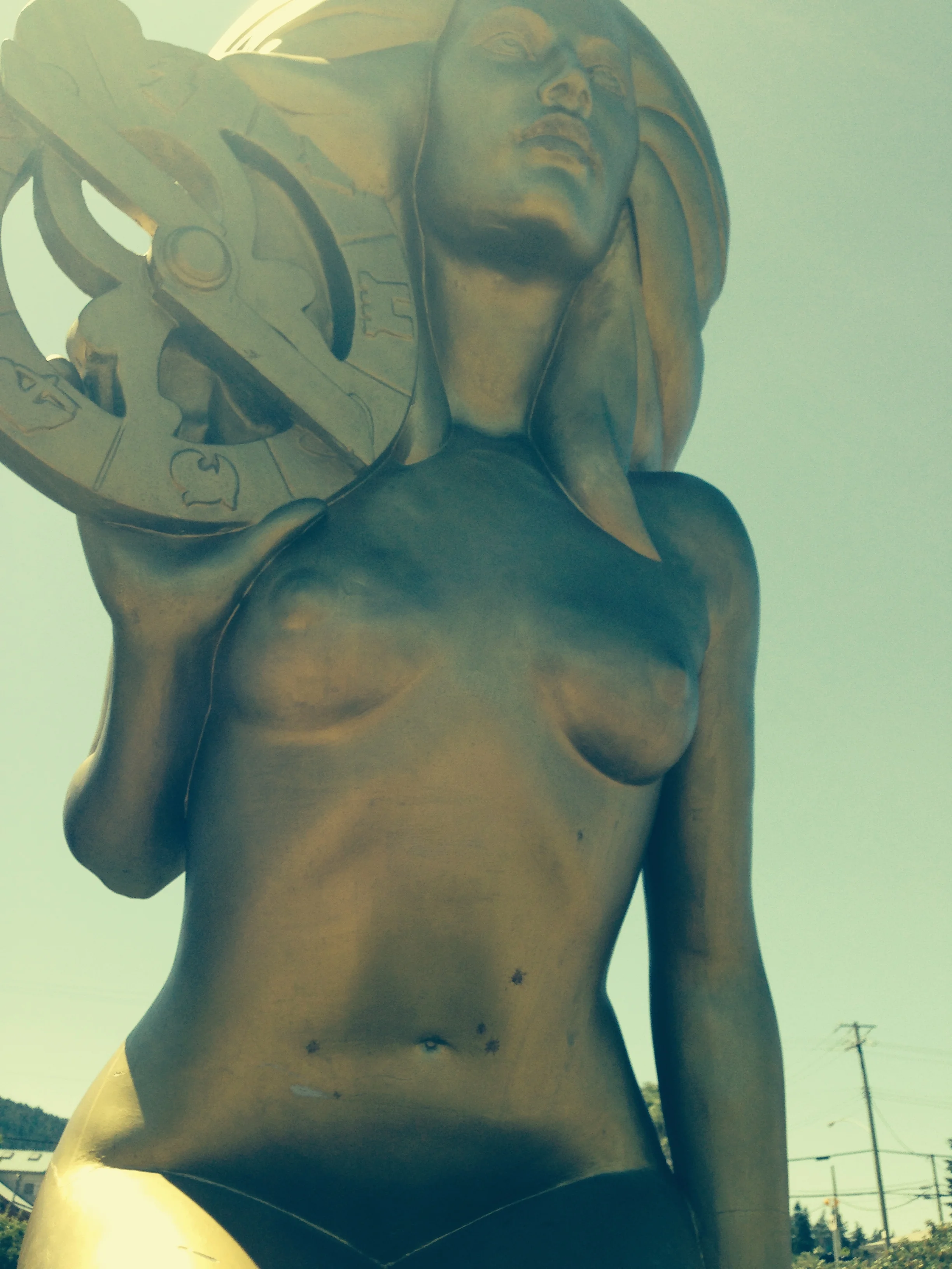 Mermaid at Salt Spring