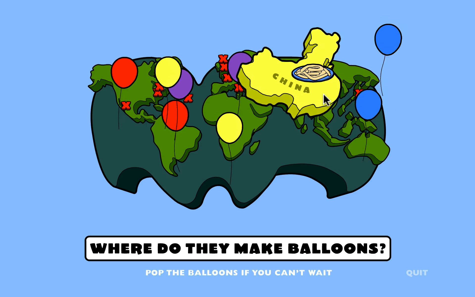 Scene from Where Do They Make Balloons?