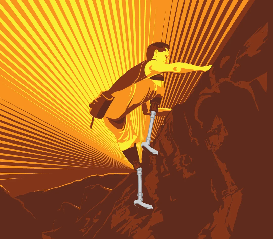 Hugh Herr has developed bionic limbs, specifically powered foot ankle prostheses with multiple tendon-like actuators that stiffen and power gait.