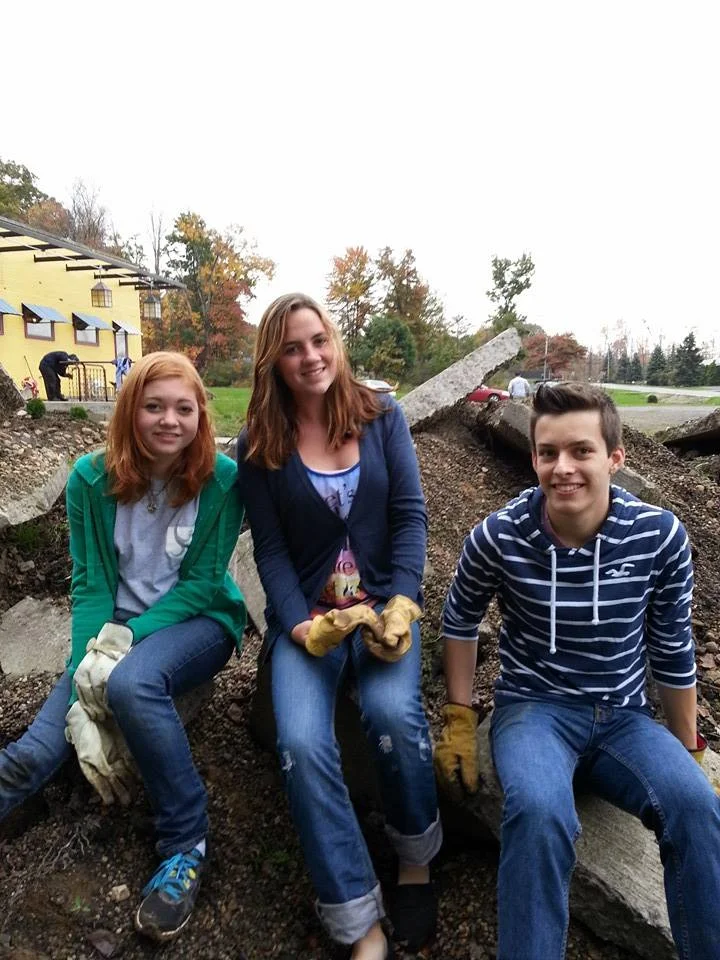 Volunteers from Greenville High School's Spanish Club helped The Bent Fork last year as they tirelessly work on renovations, creating a unique space.