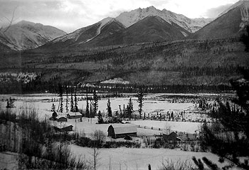 Upper Fraser Ranch original homestead, circa 1930
