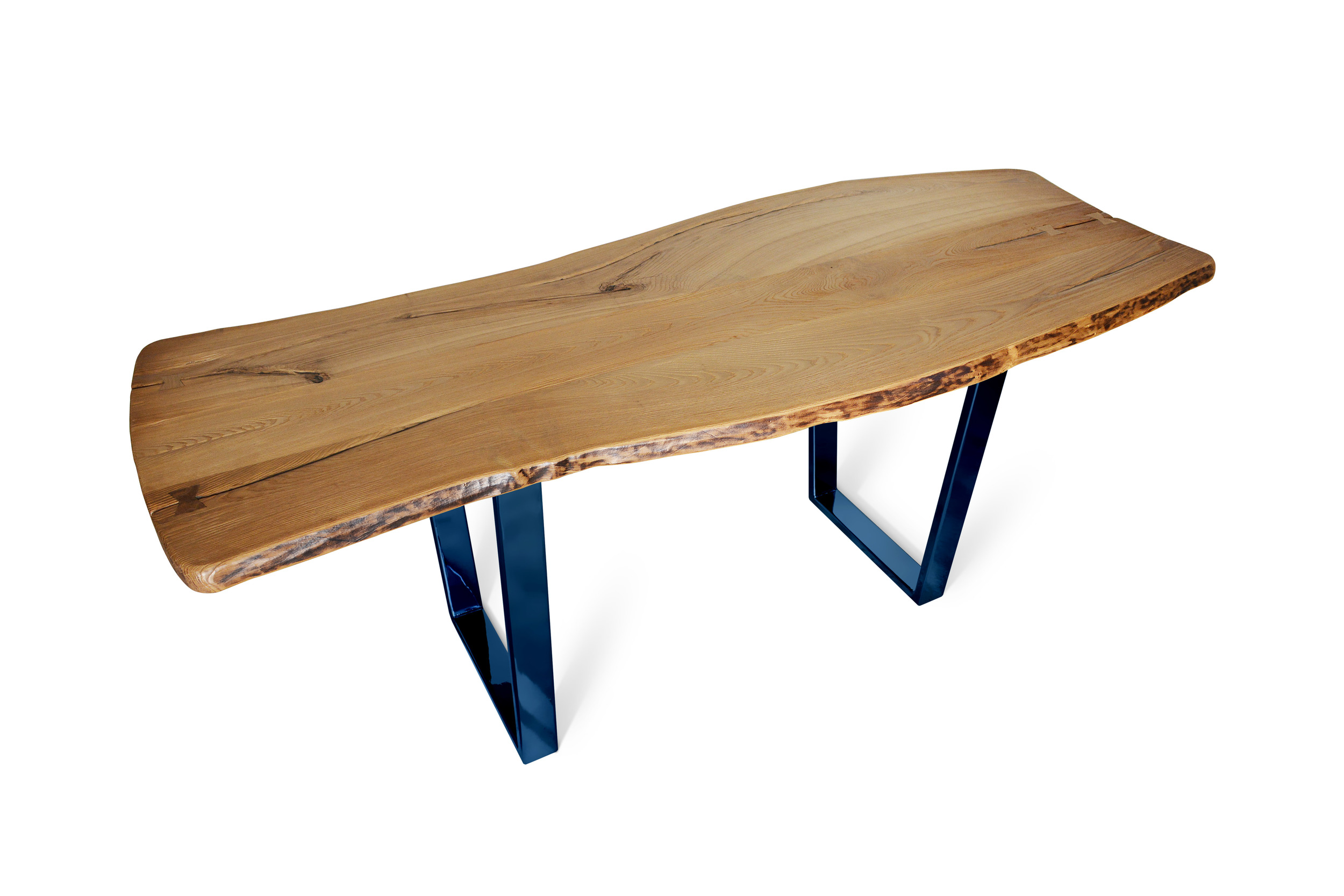 Etz & Steel Chardonnay Live Edge Table Misty Midnight Base 1.jpg